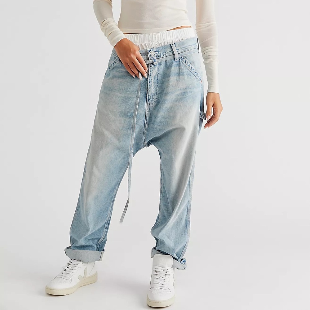 Denimist Light Wash Boyfriend Jeans - Women